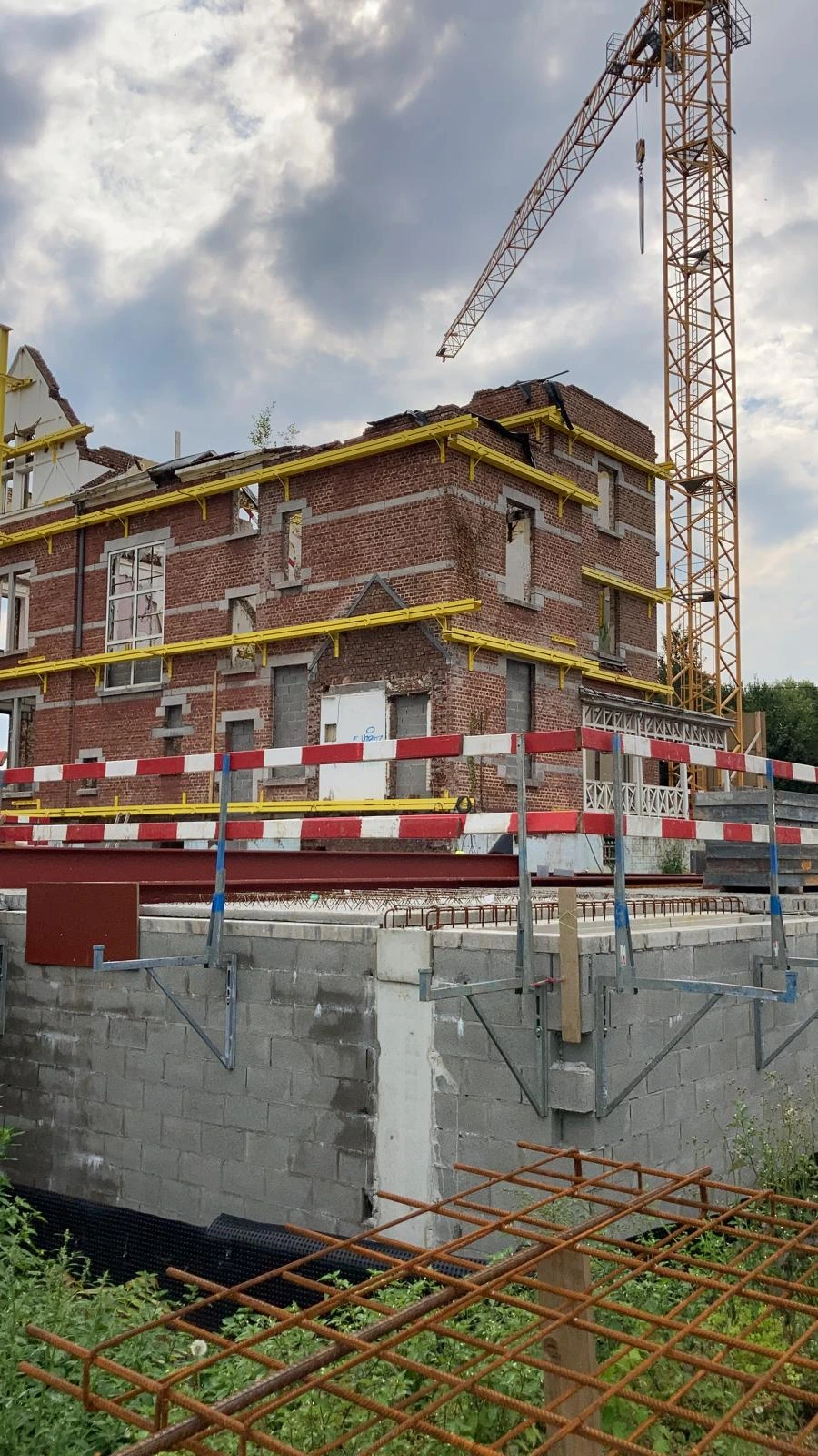 Construção de apartamentos em Wanze, Bélgica